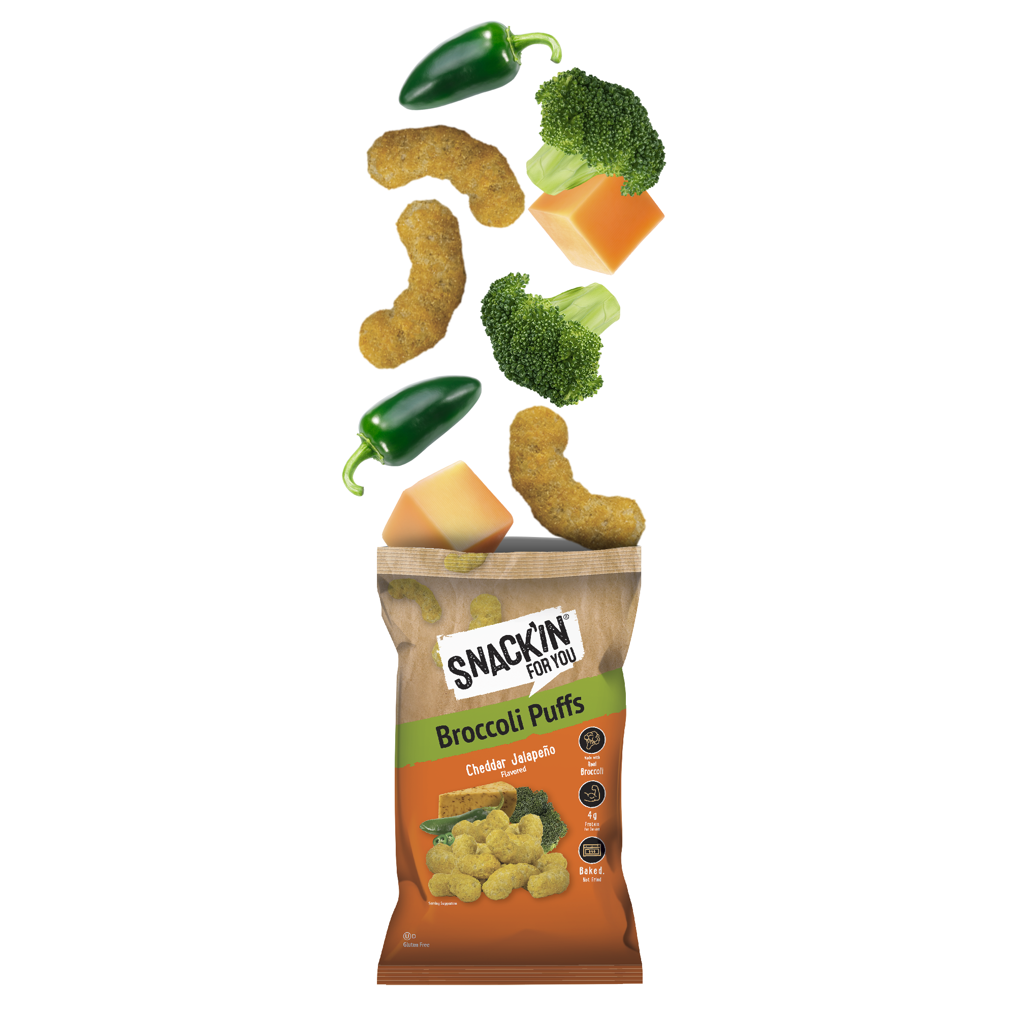 Broccoli Puffs Cheddar Jalapeño