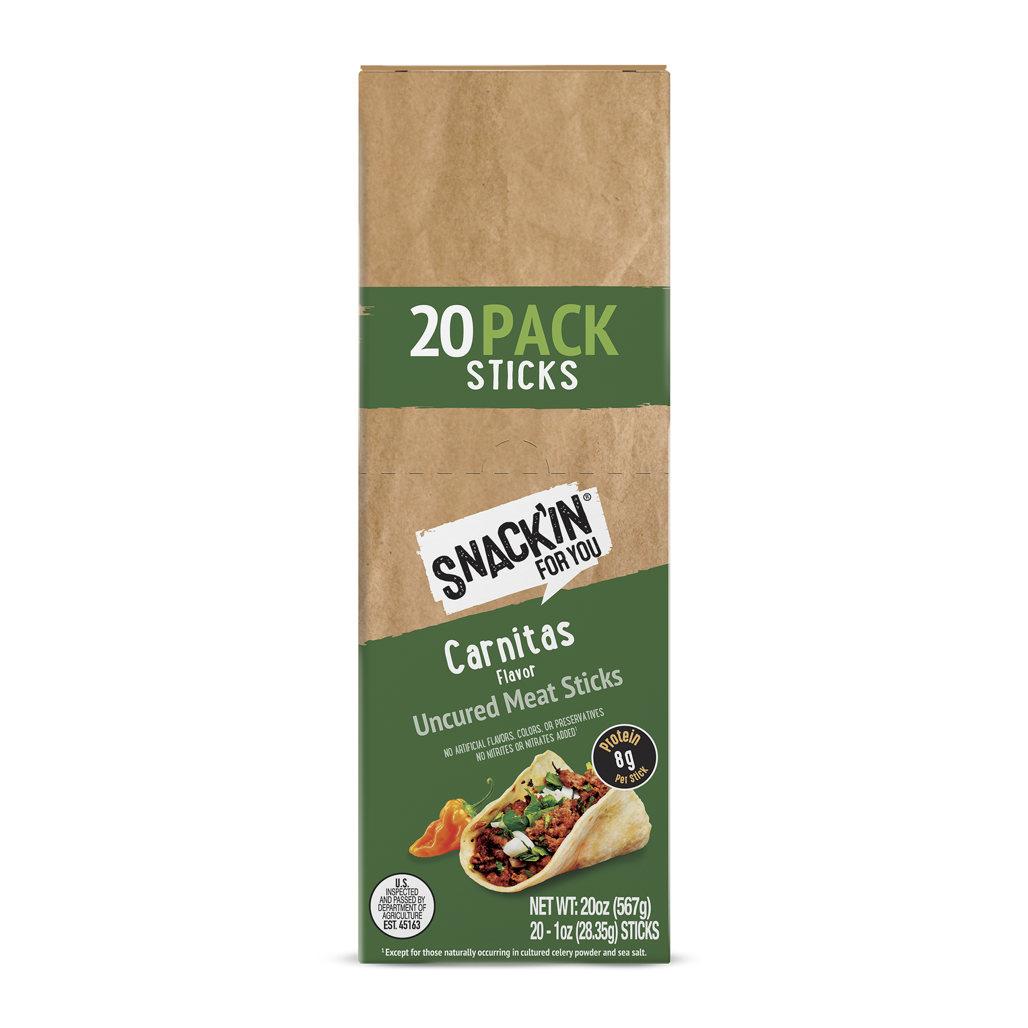 Meat Sticks Carnitas